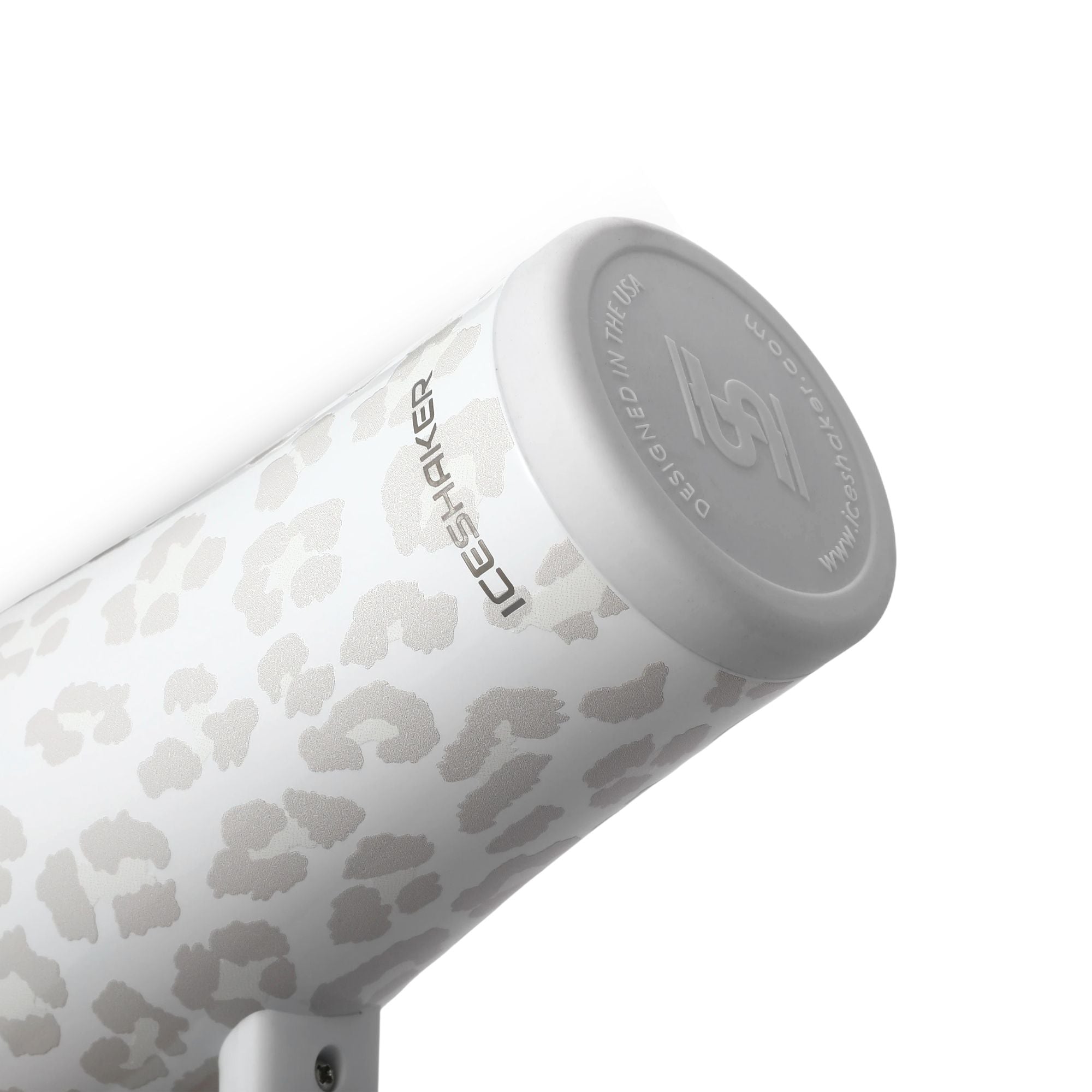 40oz Legend Series Shaker Bottle - White Leopard