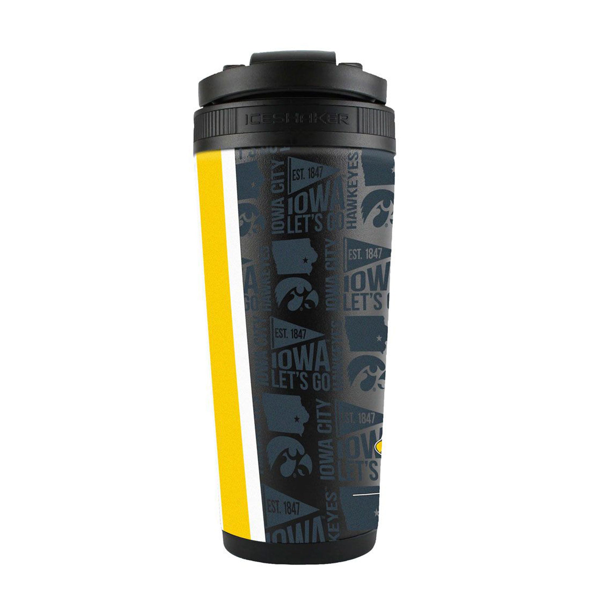 The College Vault - Iowa Hawkeyes 4D Ice Shaker