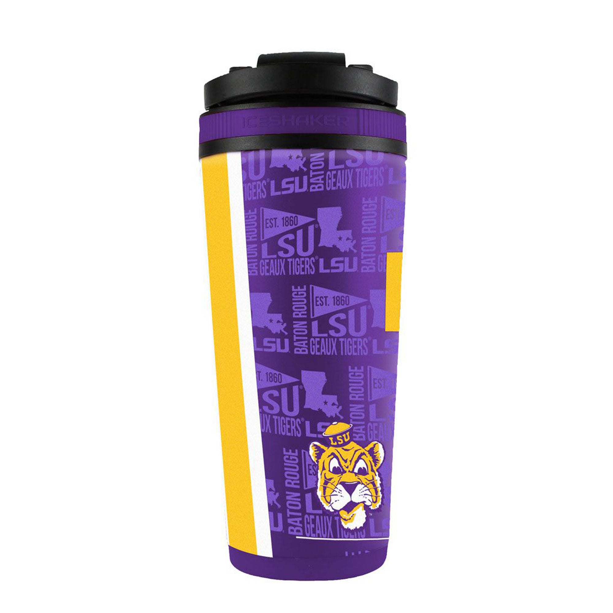 The College Vault - LSU Tigers 4D Ice Shaker
