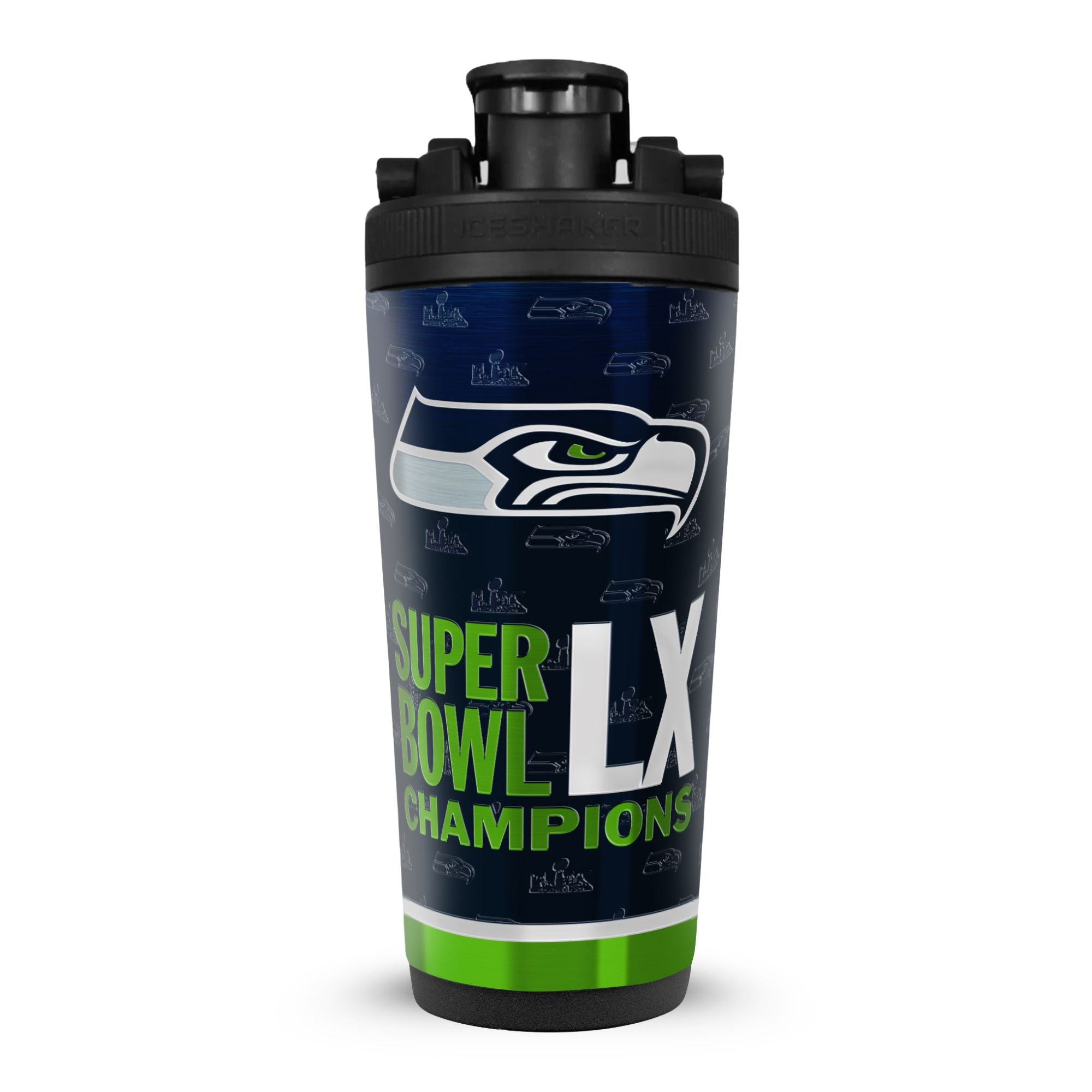 Seattle Seahawks Super Bowl LX Champions 4D Ice Shaker