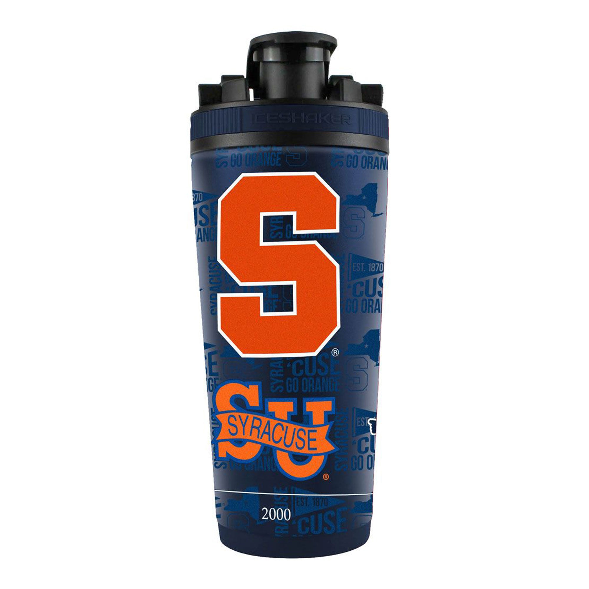 The College Vault - Syracuse Orange 4D Ice Shaker