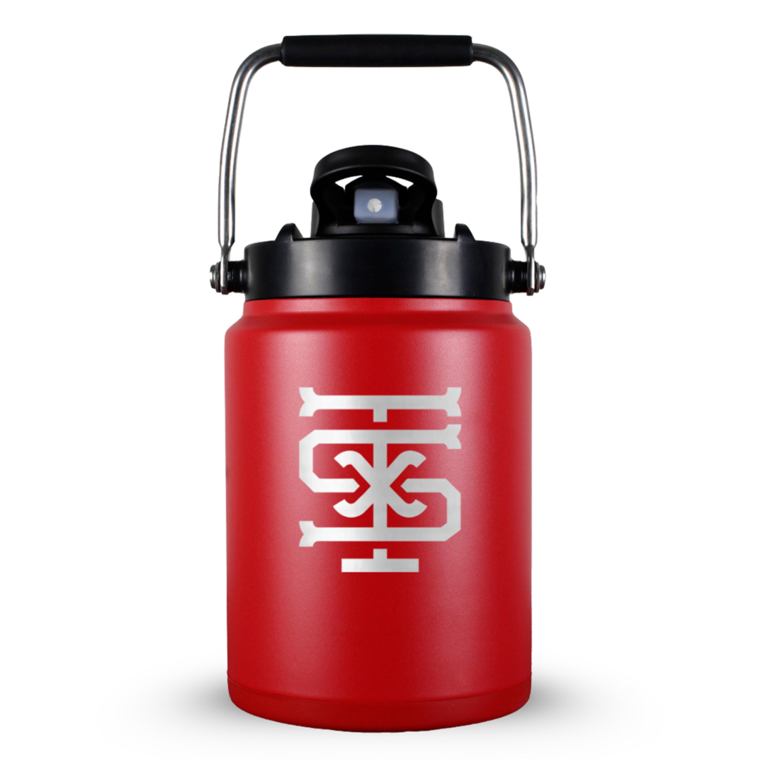 CUSTOM Texas Sandlot Half Gallon Jug - Red