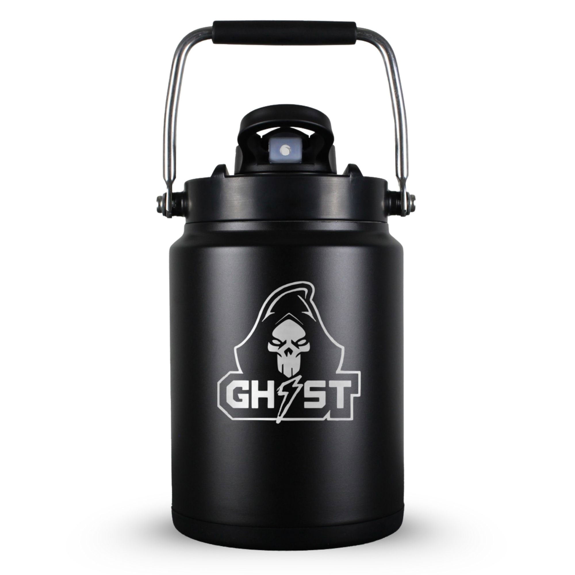 Custom Ghost Lightning Baseball Half Gallon Jug