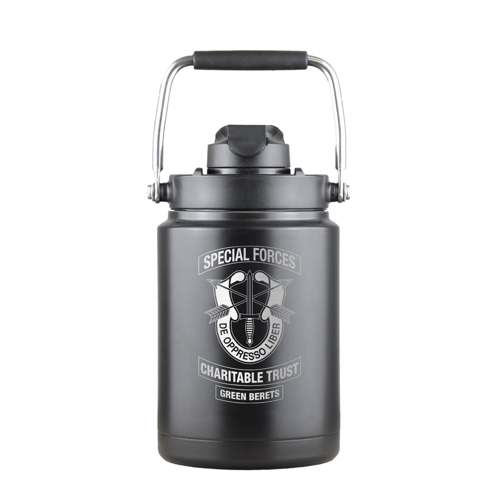 Special Forces Charitable Trust Black Half Gallon Jug