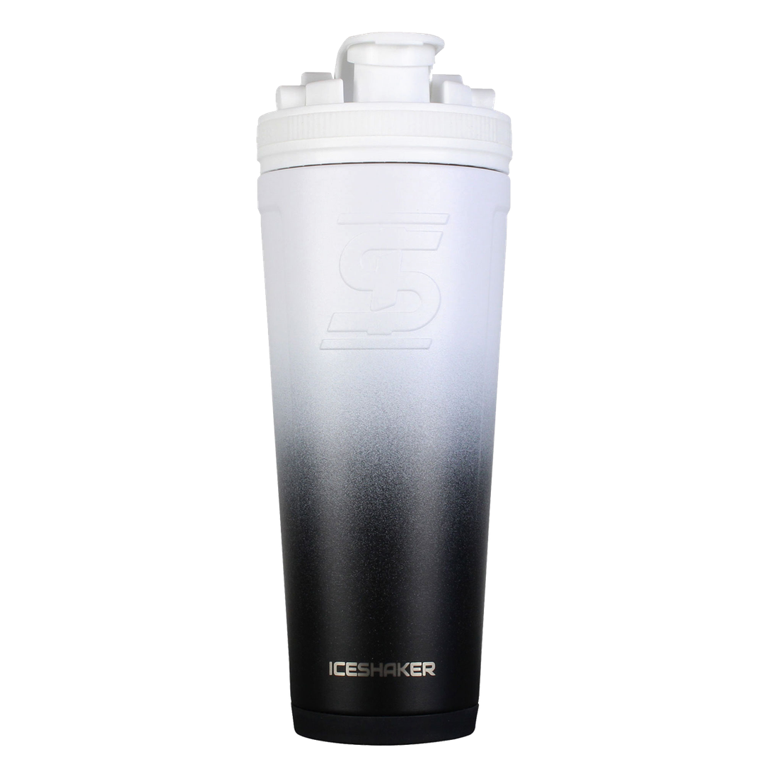 CUSTOM 36oz. Ice Shaker - Black White Ombre