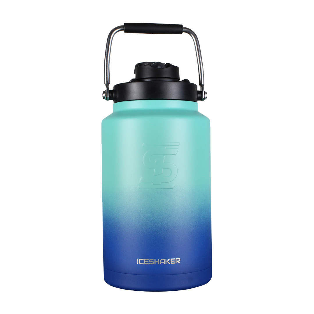 CUSTOM One Gallon Jug - Navy Mint Ombre