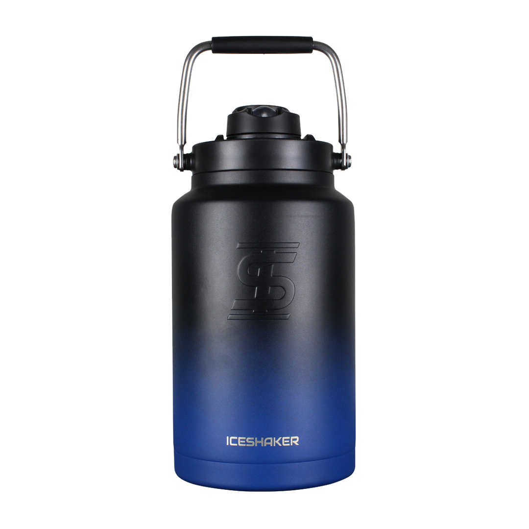 CUSTOM One Gallon Jug - Navy Black Ombre