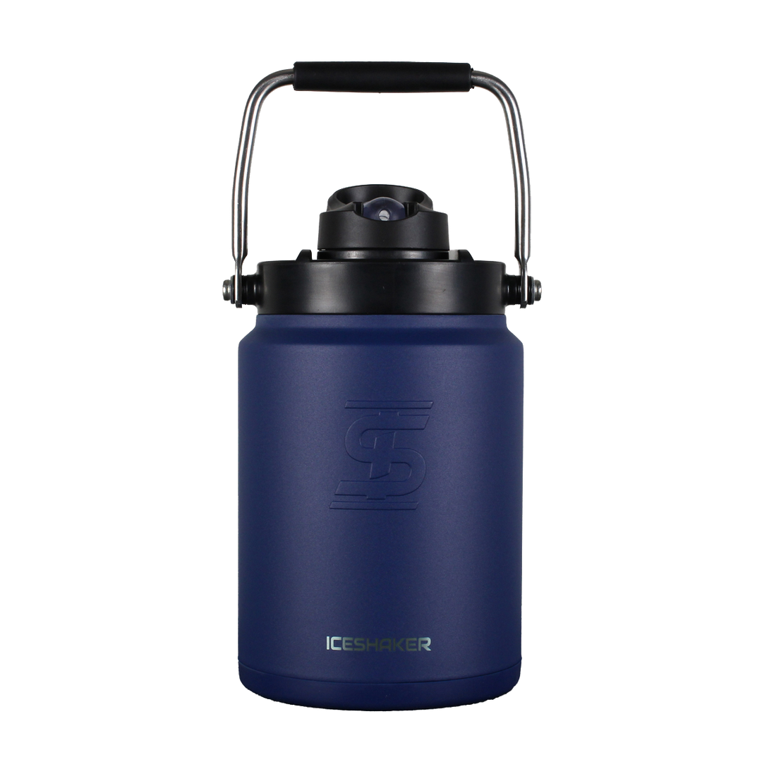 CUSTOM Half Gallon Jug with Silicone Base - Navy
