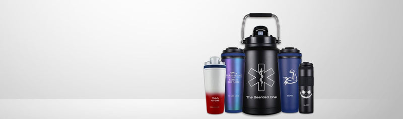 The Custom Shop - Shaker Bottles, Water Jugs & More