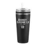 Gronk Brady Still Here Black 26oz Flex Bottle