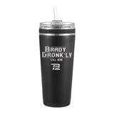 Gronk Brady Still Here 26oz Flex Bottle