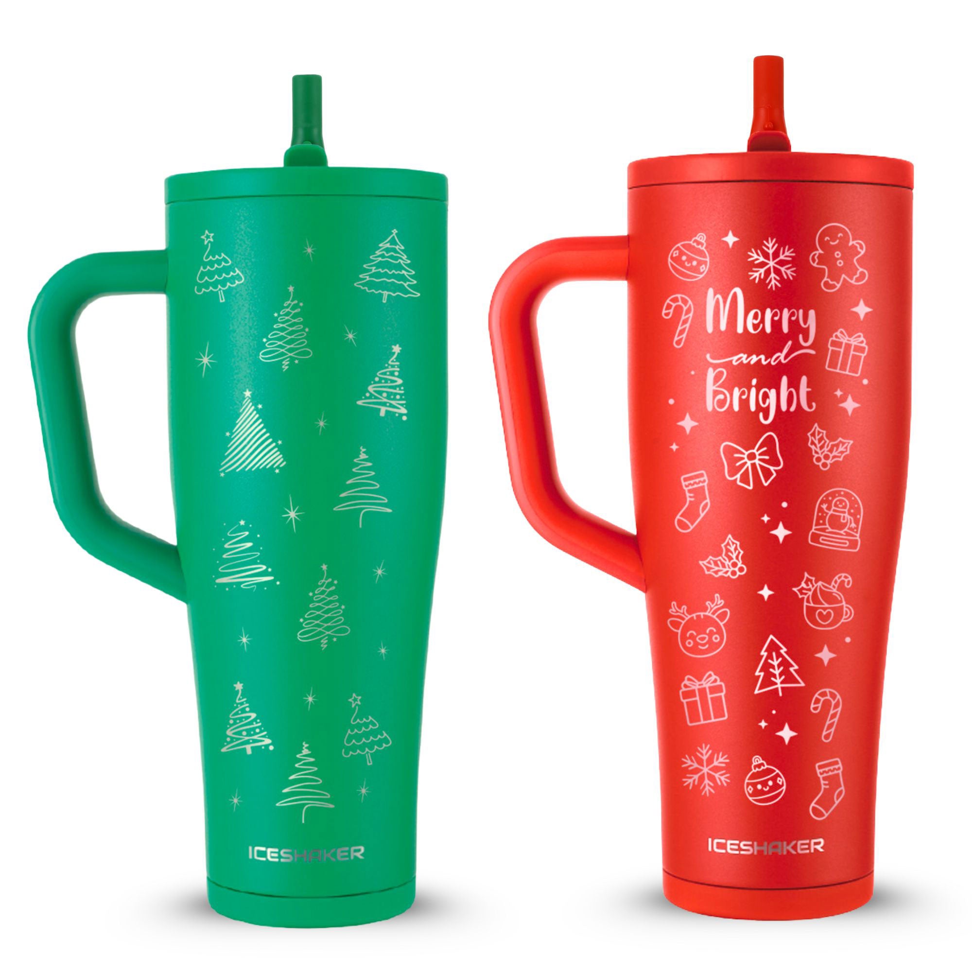 Christmas-Themed 40oz Legend Series Shaker Tumblers