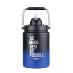 As Much Rest As Possible FIT2SERVE Navy Black Ombre Half Gallon Jug