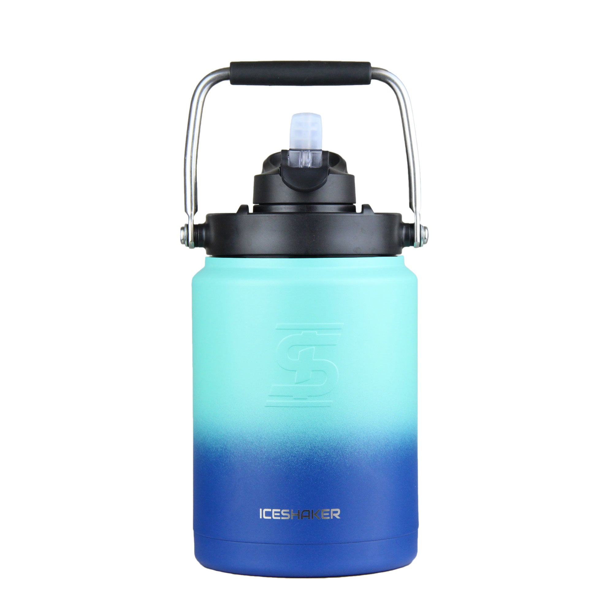FIT2SERVE As Much Rest As Possible Half Gallon Jug - Navy Mint Ombre