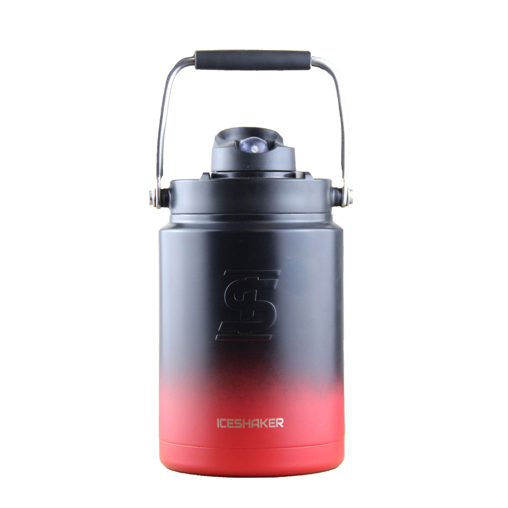 As Much Rest As Possible FIT2SERVE Red Black Ombre Half Gallon Jug