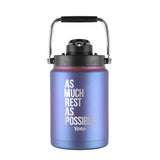 As Much Rest As Possible FIT2SERVE Wisteria Half Gallon Jug