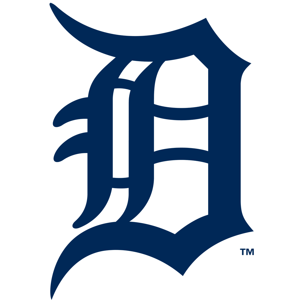 Detroit Tigers official MLB logo