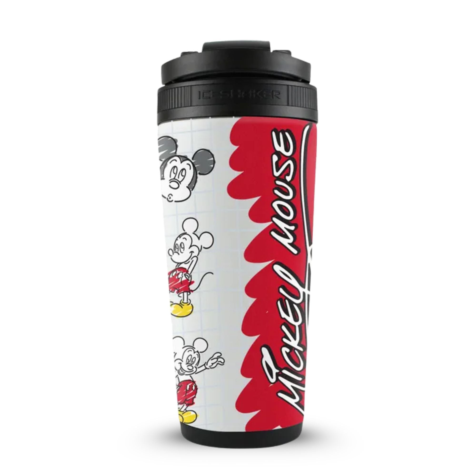 mickeyです。 Disney's Mickey Mouse Drawings 4D Shaker Bottle | Ice Shaker