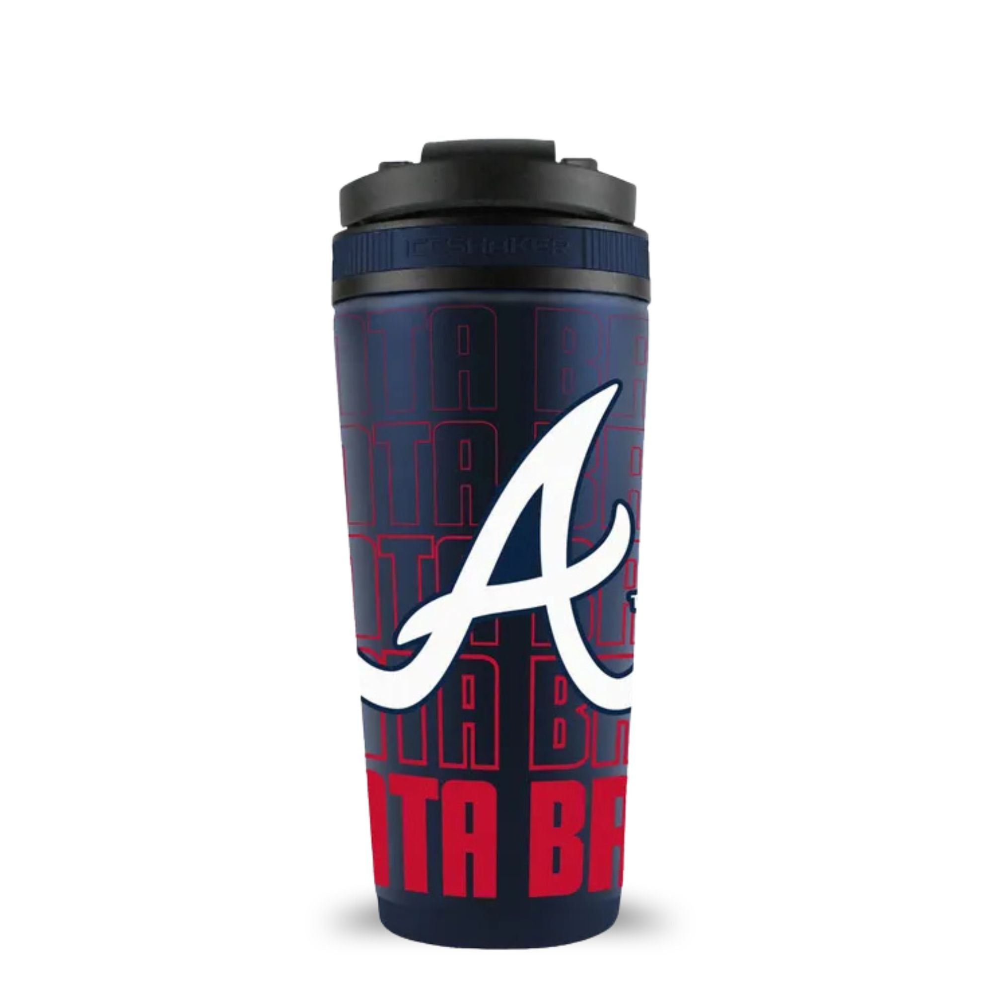 Official MLB Atlanta Braves Stainless Steel Shaker Bottle | Ice Shaker