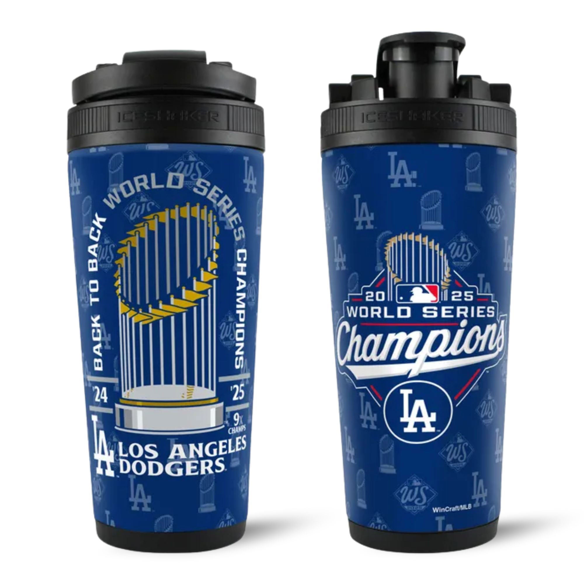 Los Angeles Dodgers 2025 World Series Champions 4D Ice Shaker