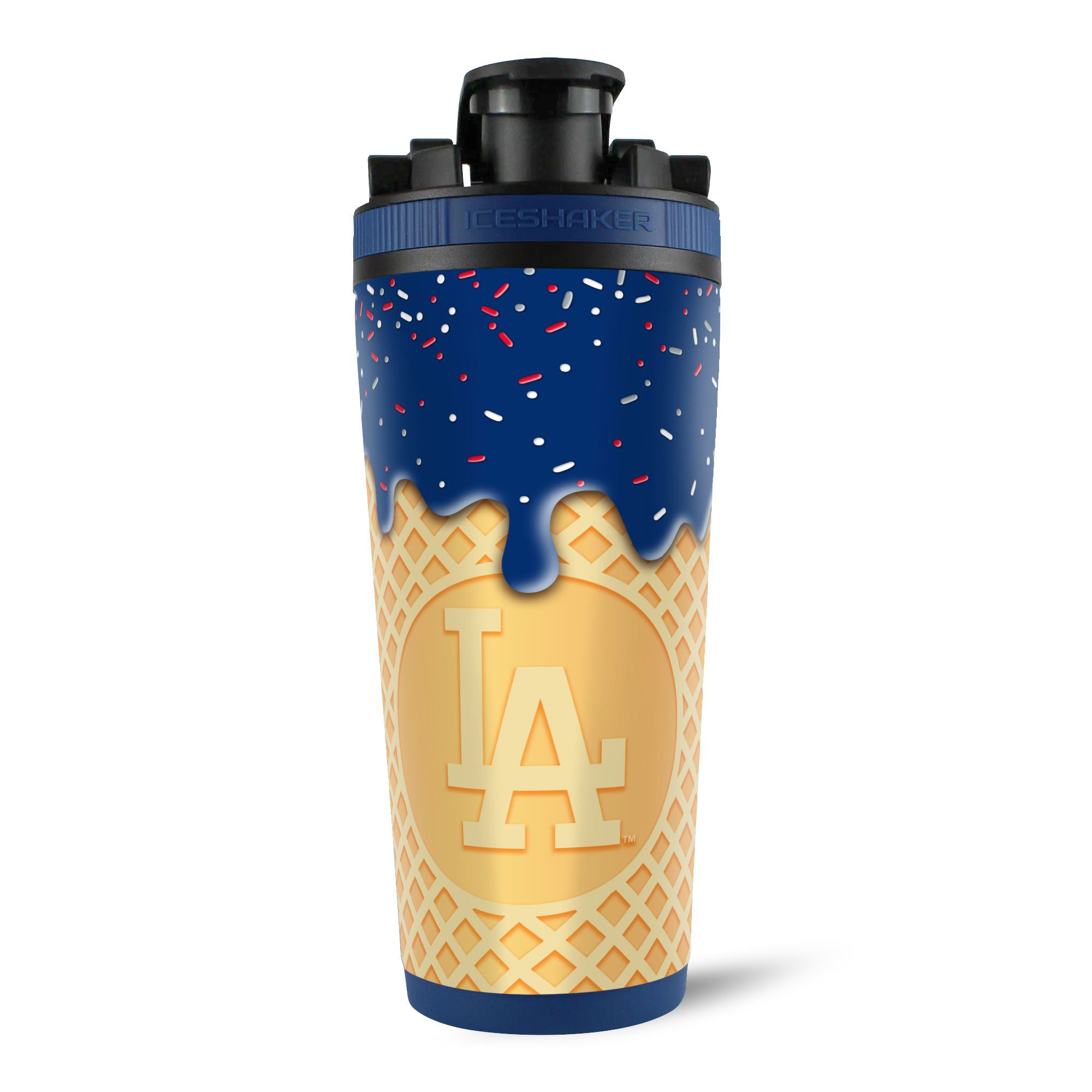 Officially Licensed Los Angeles Dodgers 4D Drip Ice Shaker