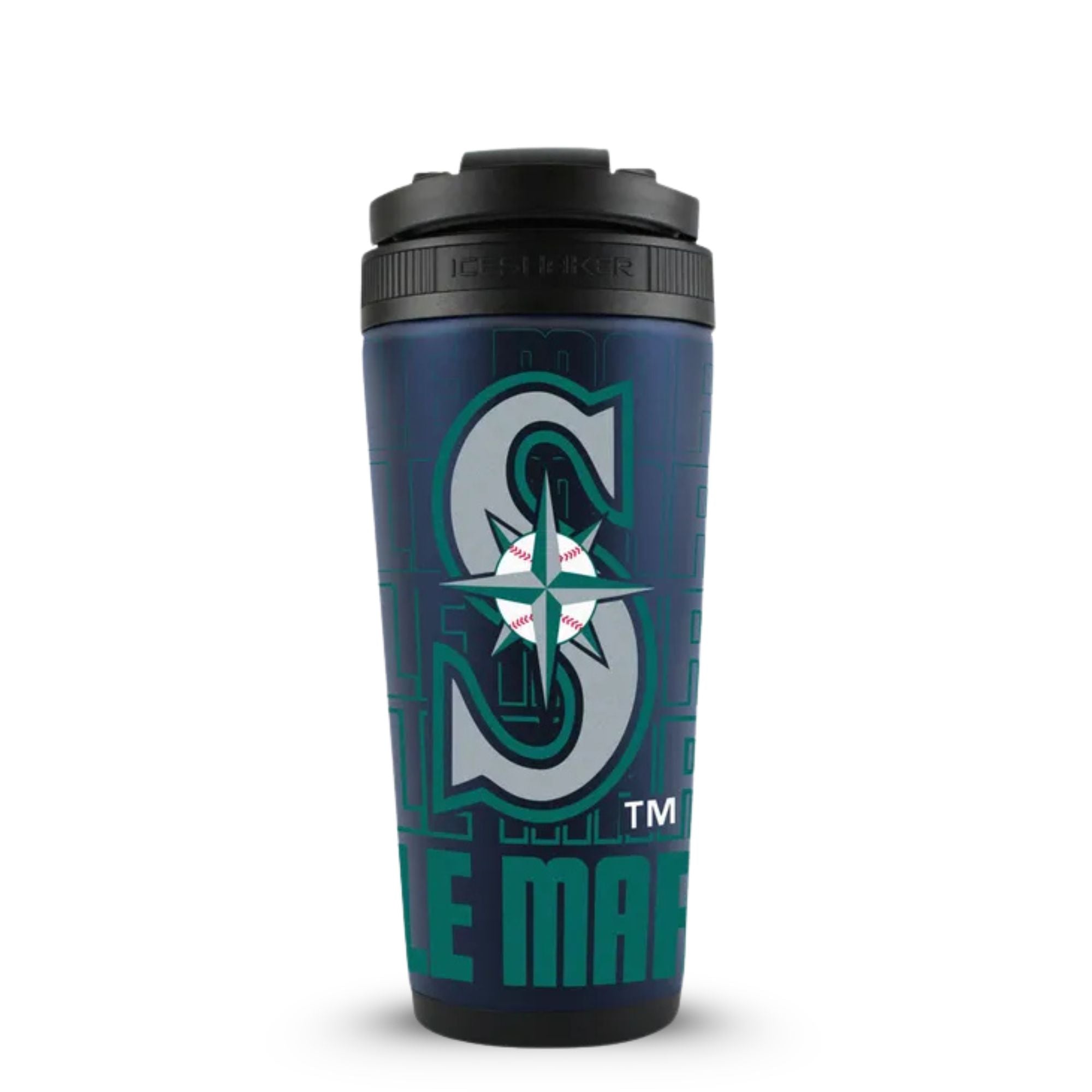 AQUAα 黒 タッパー Lサイズ MLB Official MLB Seattle Mariners Insulated Bottle | Ice Shaker
