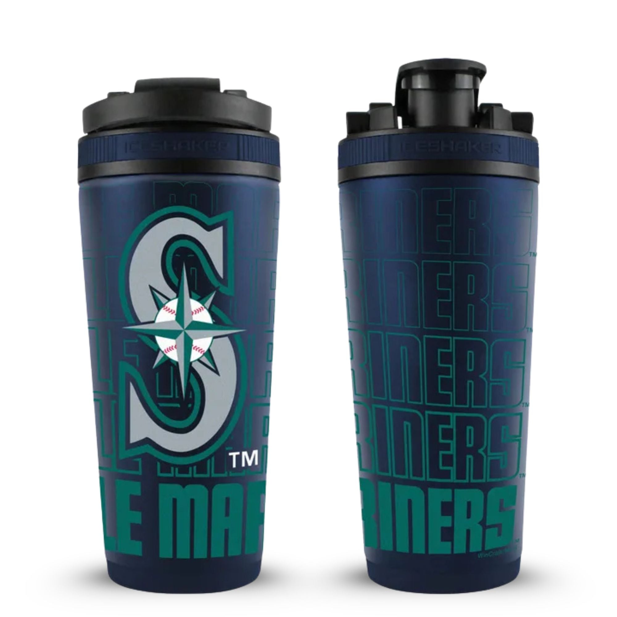 Official MLB Seattle Mariners Insulated Bottle | Ice Shaker