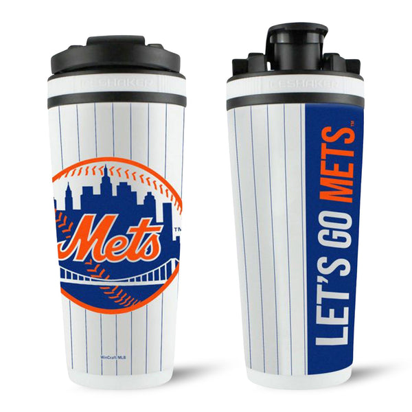 Official MLB New York Mets 4D Insulated Shaker Bottle | Ice Shaker