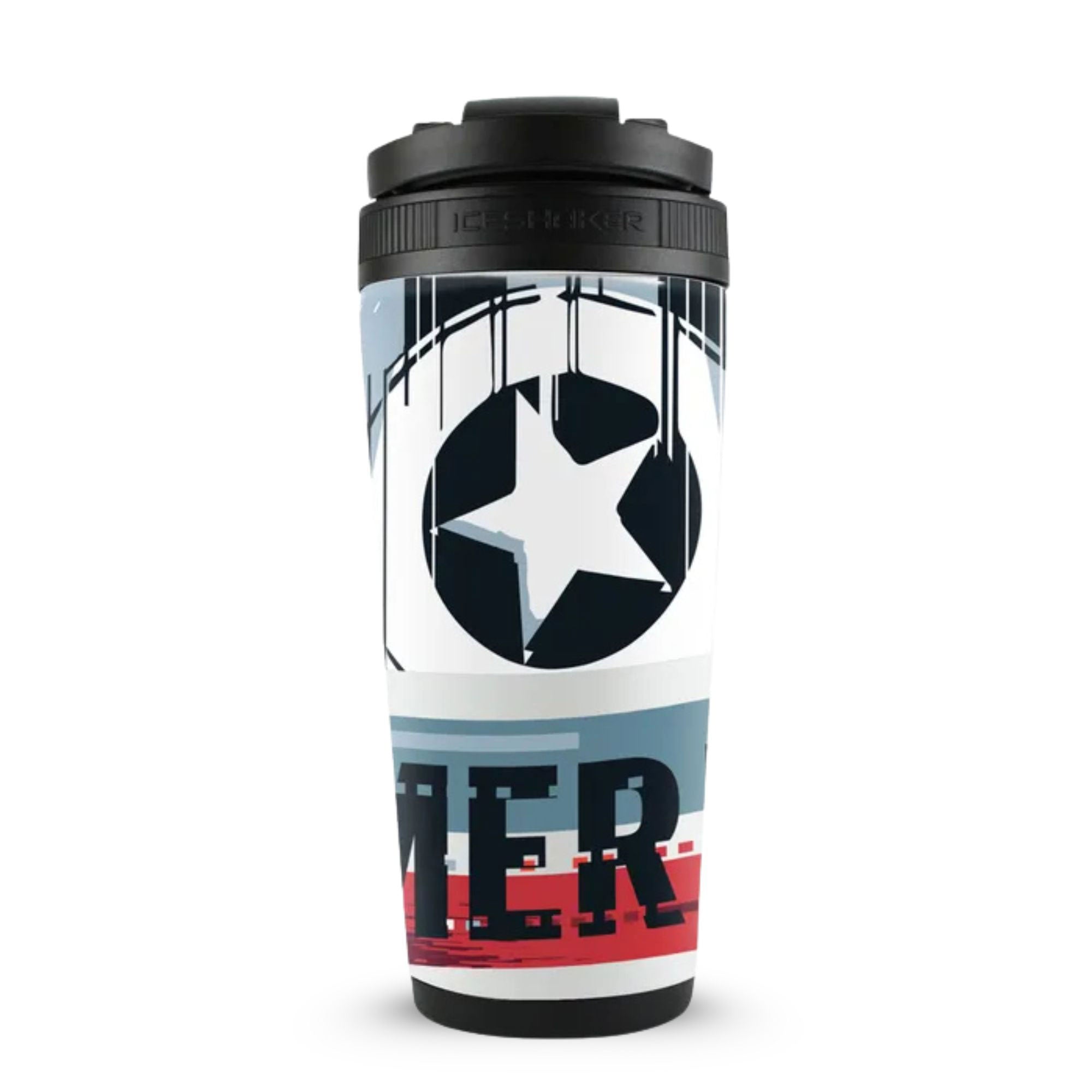 Captain America Shield Throw Stainless Steel Water Bottle | Ice Shaker