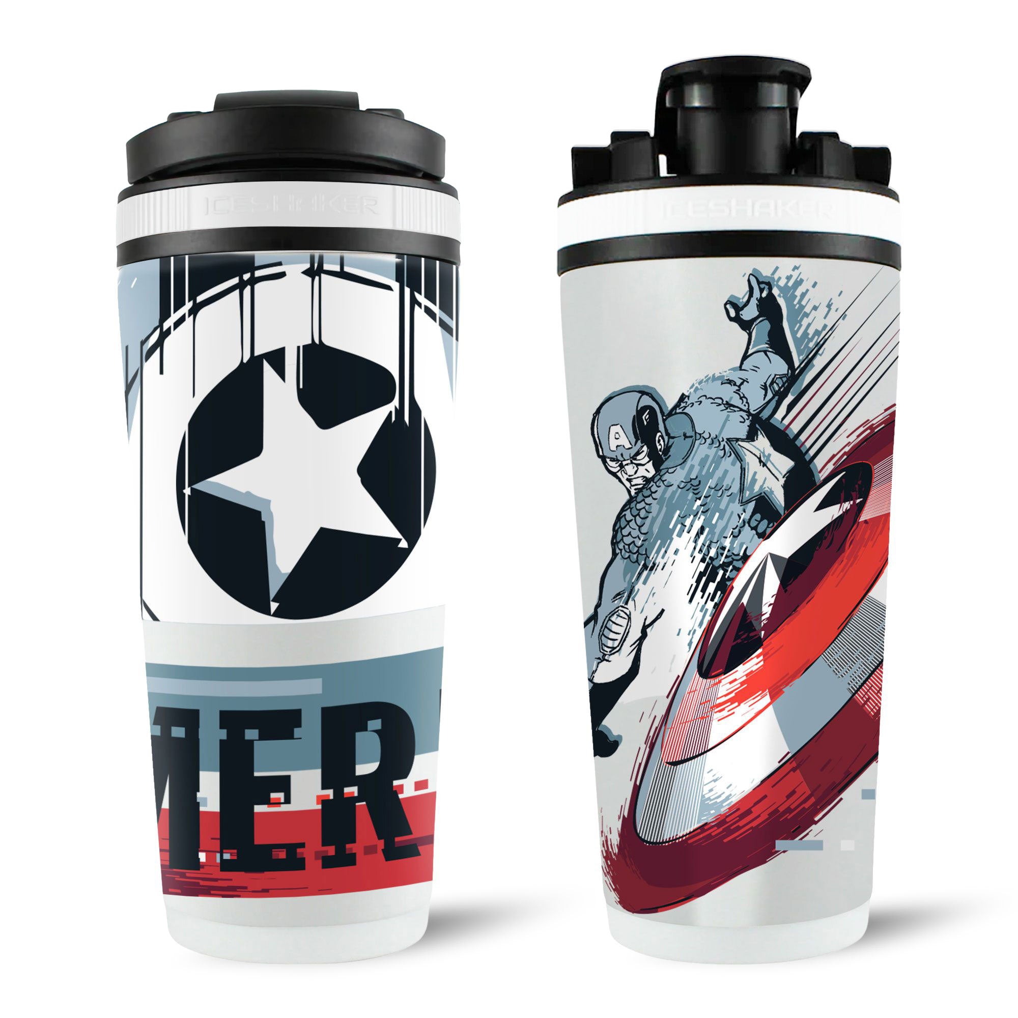 Michigan State Spartans Stainless Steel Ice Shaker 26oz 4D The