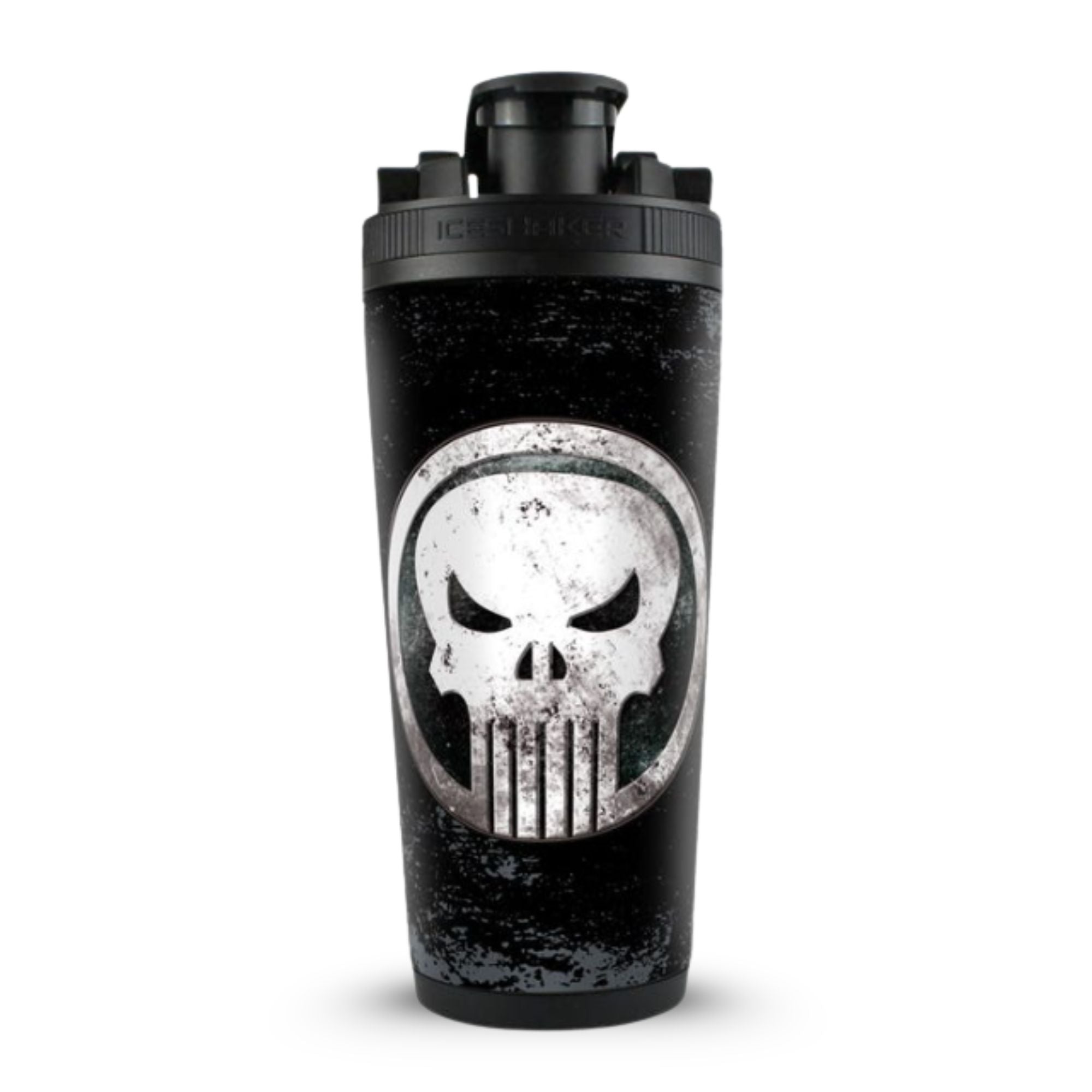 MARVEL'S The Punisher Stainless Steel 4D Shaker Bottle | Ice Shaker