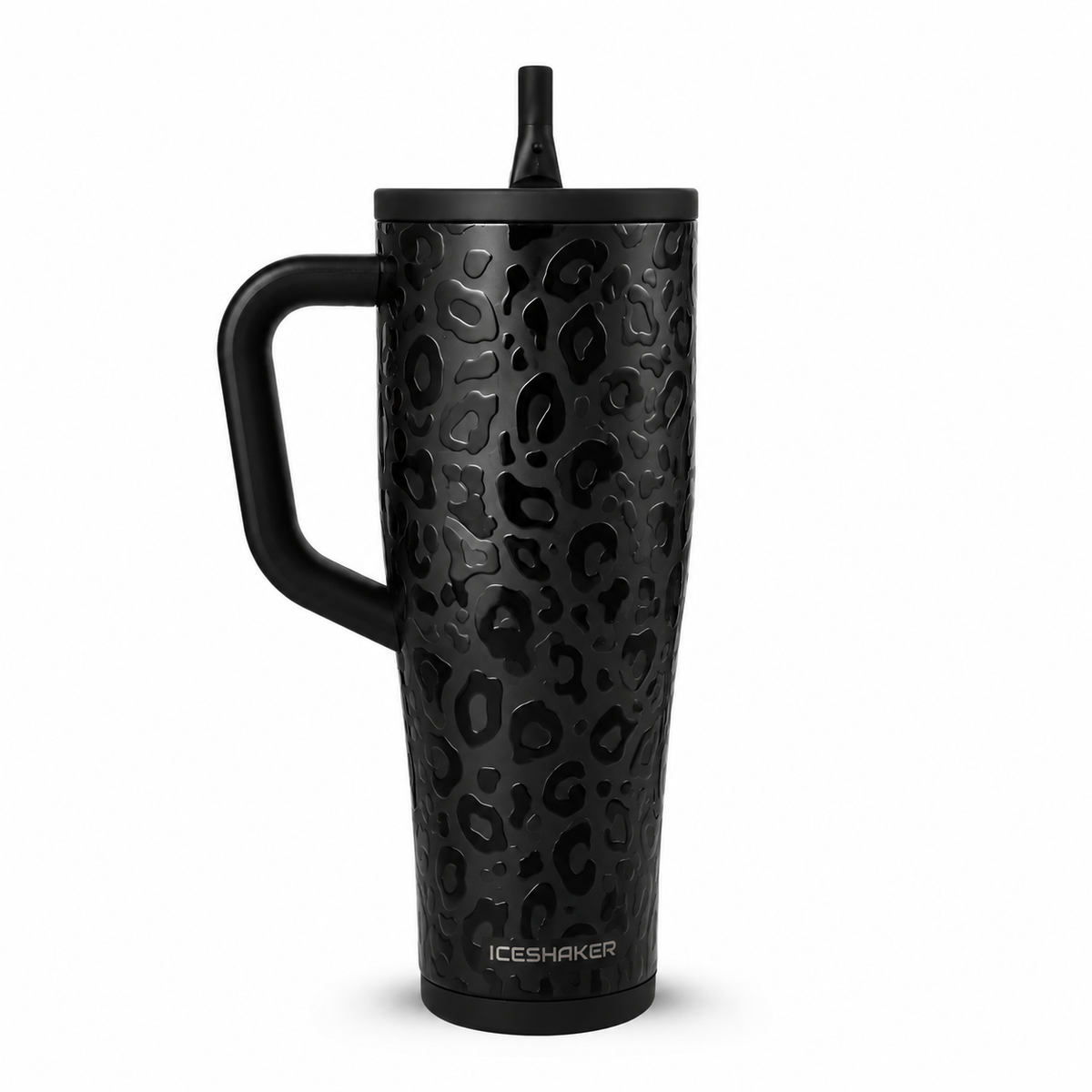 40oz Legend Series Shaker Bottle - Black Leopard