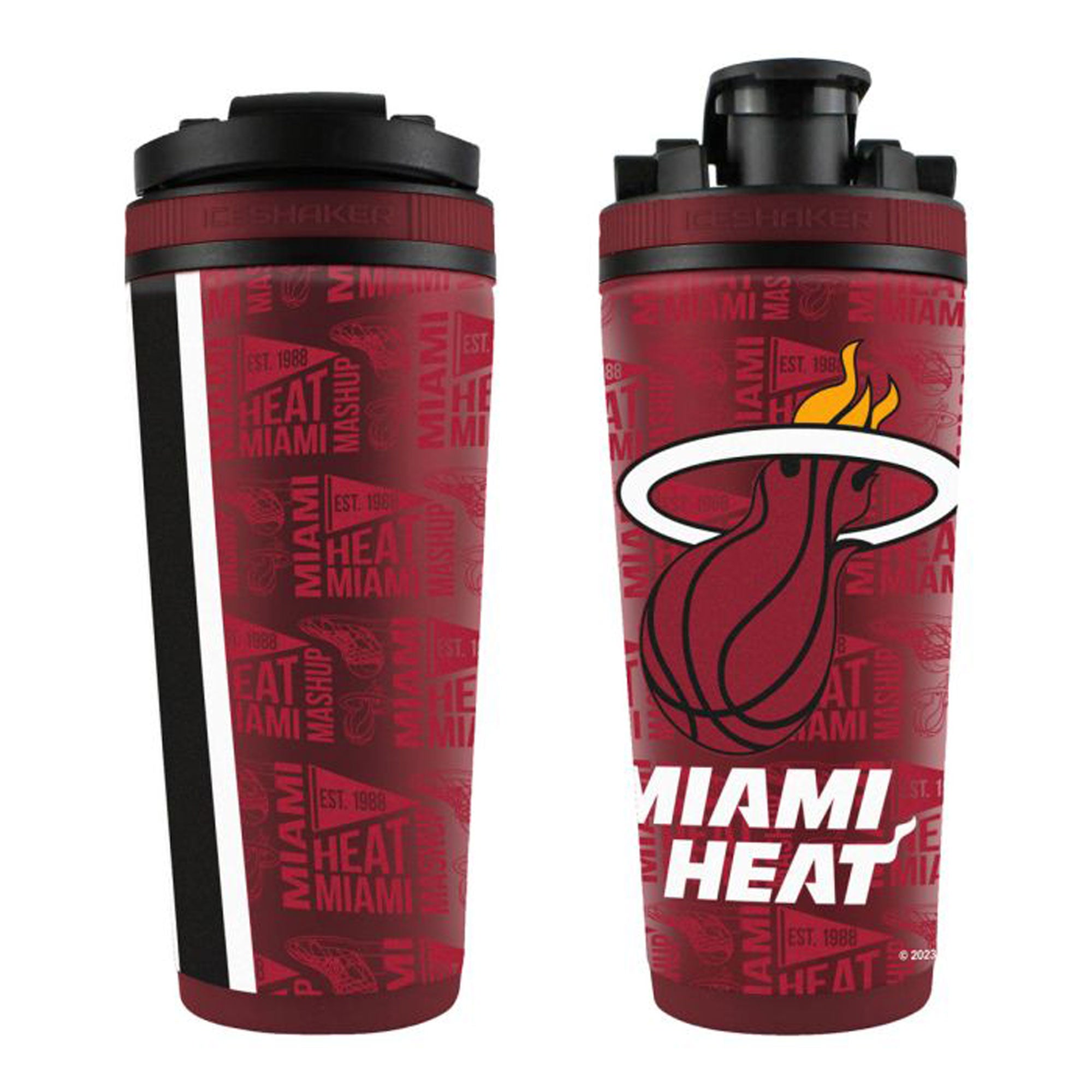 Officially Licensed Miami Heat 4D Ice Shaker