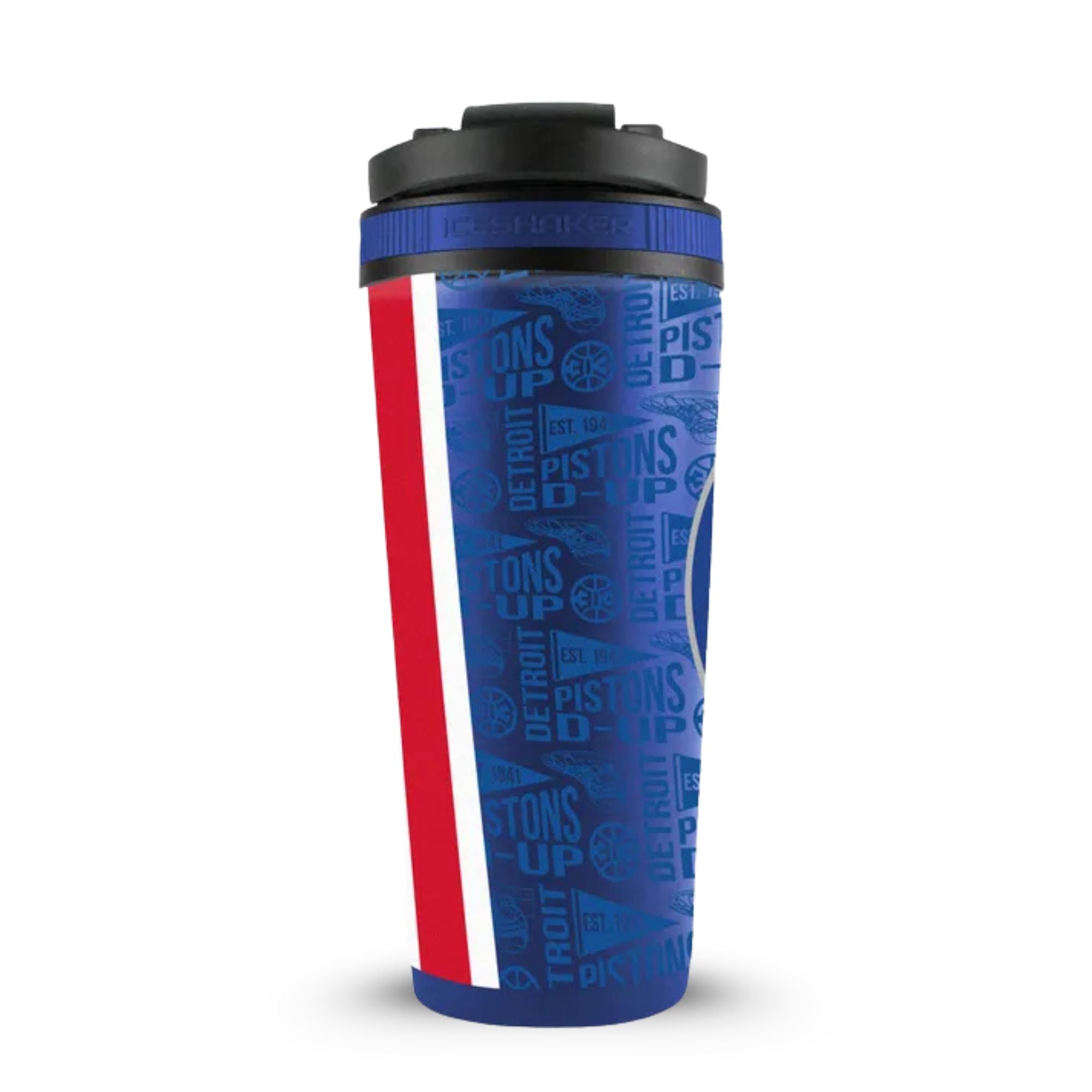 Officially Licensed Detroit Pistons 4D Ice Shaker