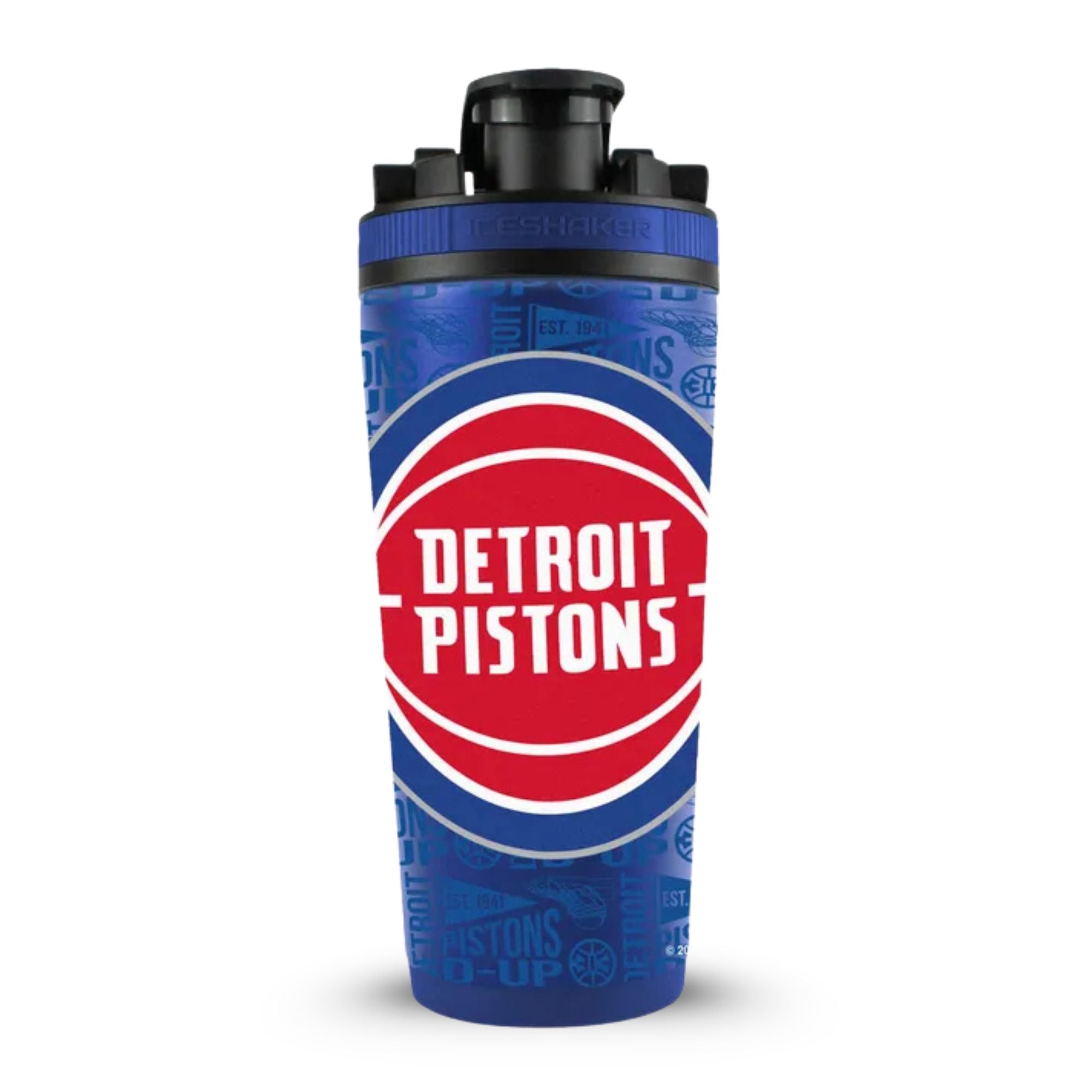 Officially Licensed Detroit Pistons 4D Ice Shaker