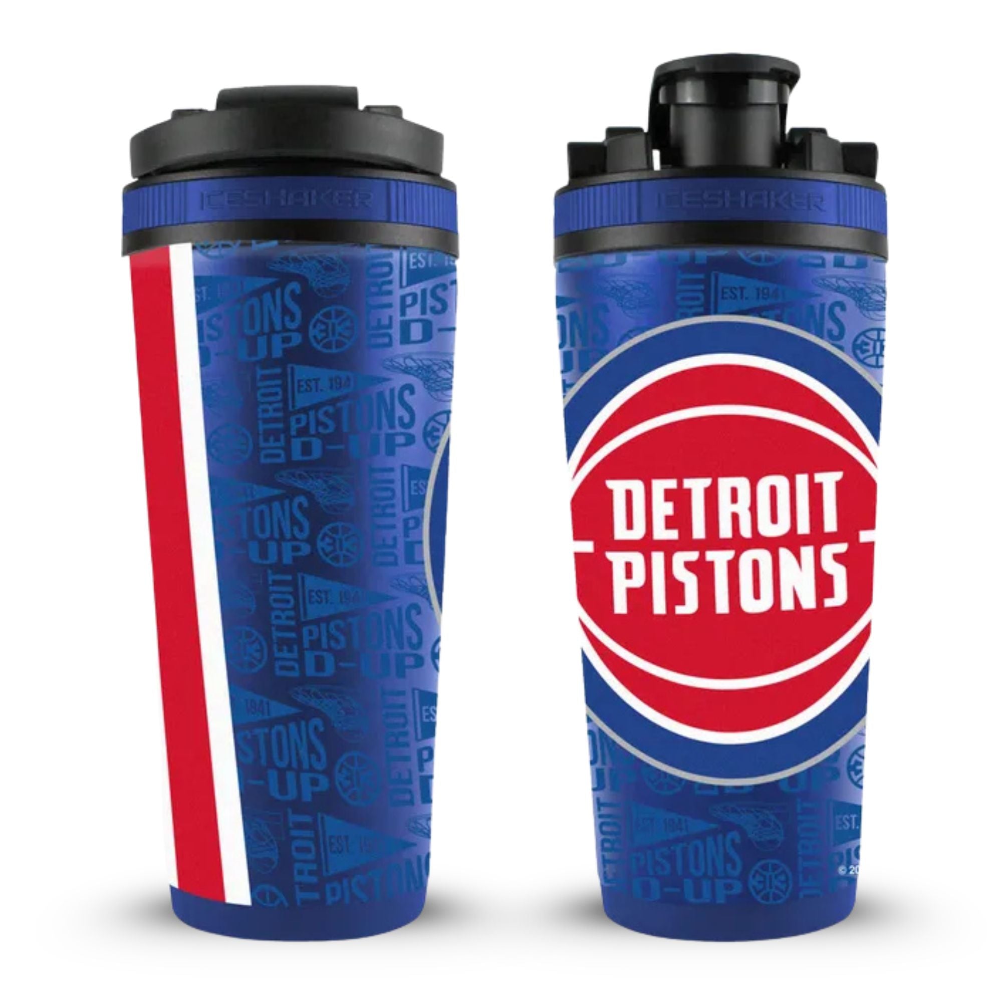 Officially Licensed Detroit Pistons 4D Ice Shaker