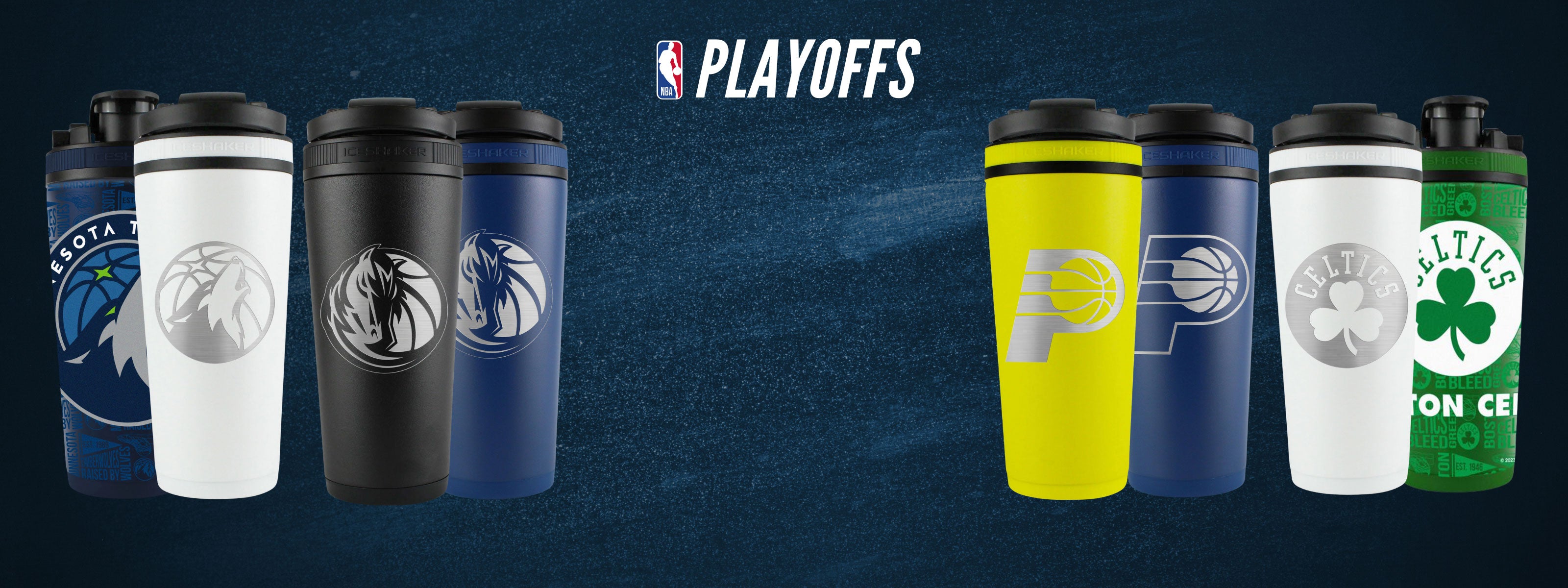 Rep your team with Officially Licensed NBA Ice Shakers. Shop Minnesota Timberwolves, Dallas Mavericks, Indiana Pacers, and Boston Celtics Ice Shaker Now.