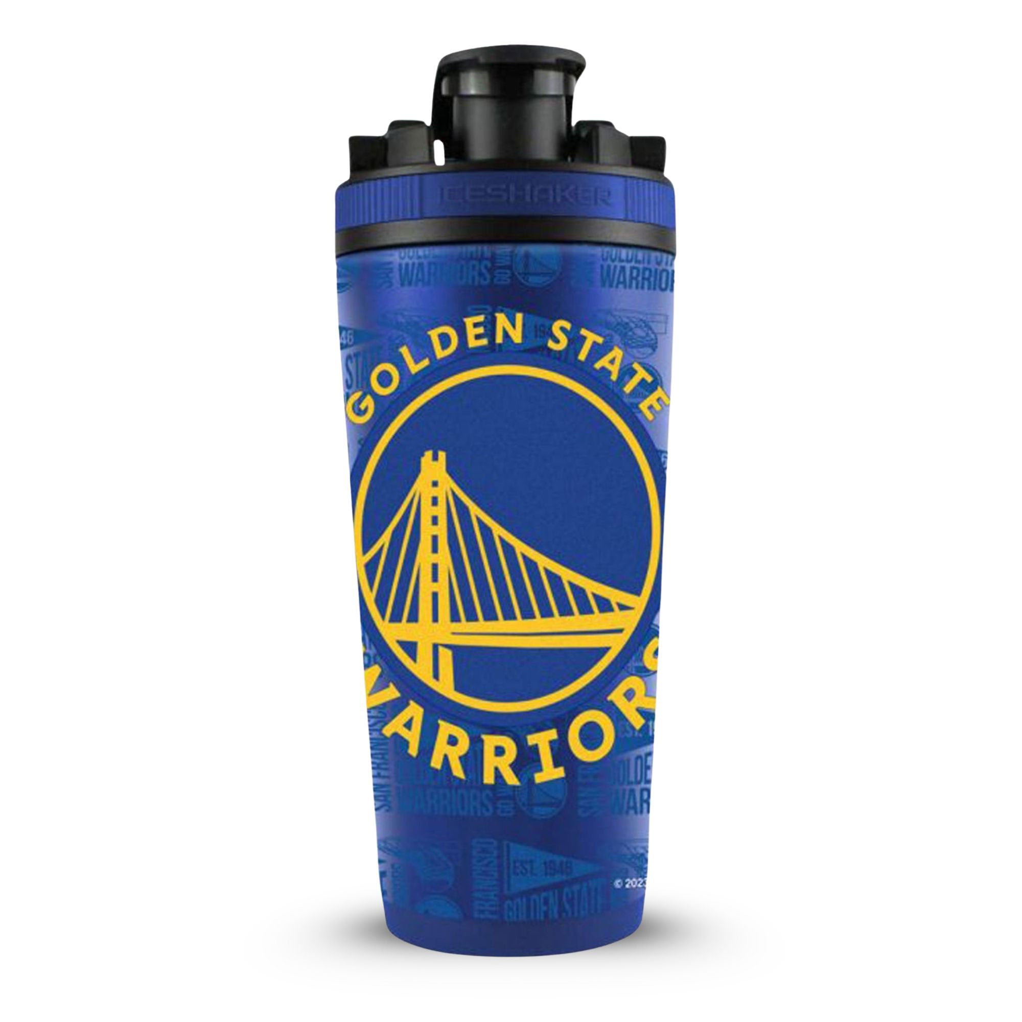 Official NBA Golden State Warriors 4D Shaker Bottle | Ice Shaker