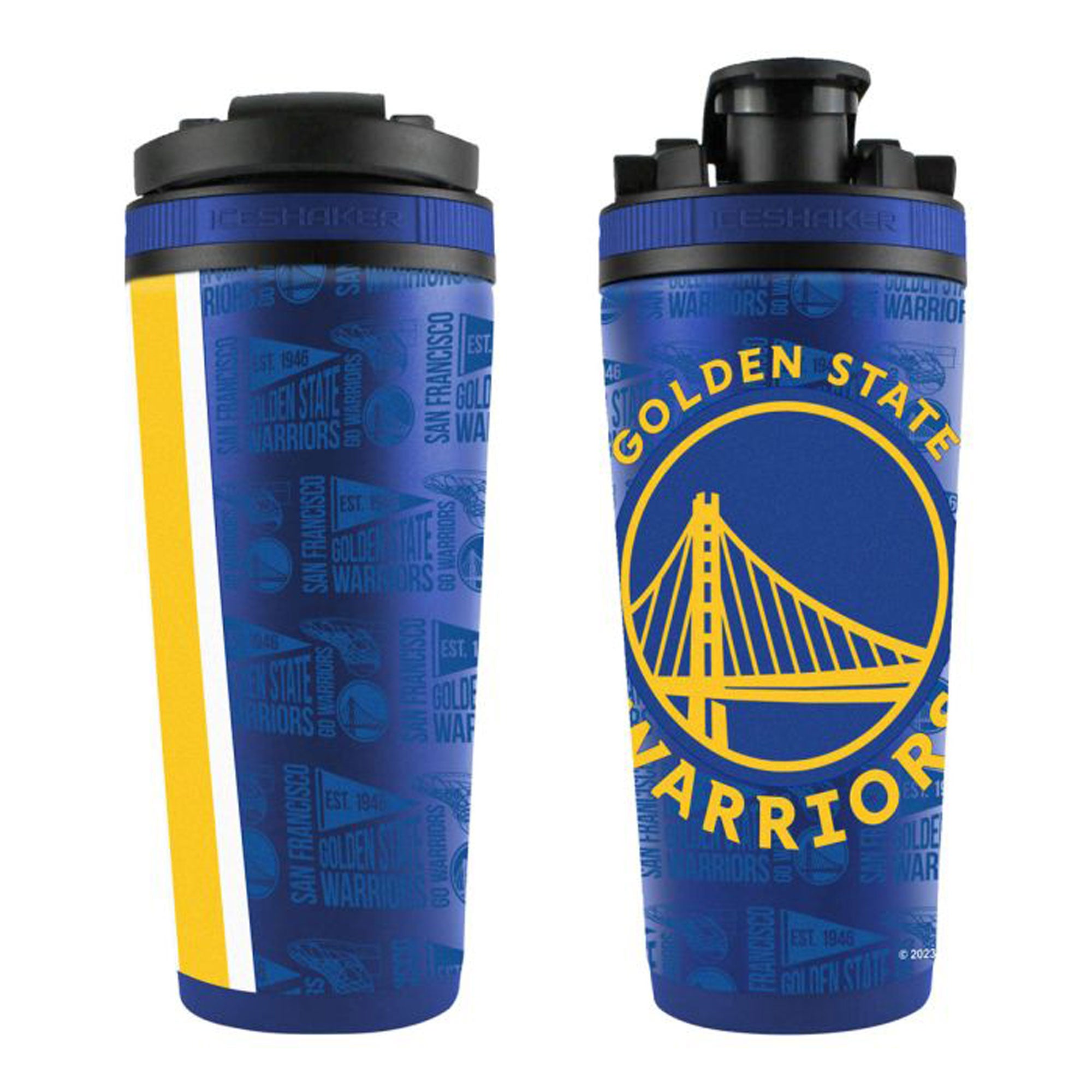 Officially Licensed Golden State Warriors 26oz Ice Shaker