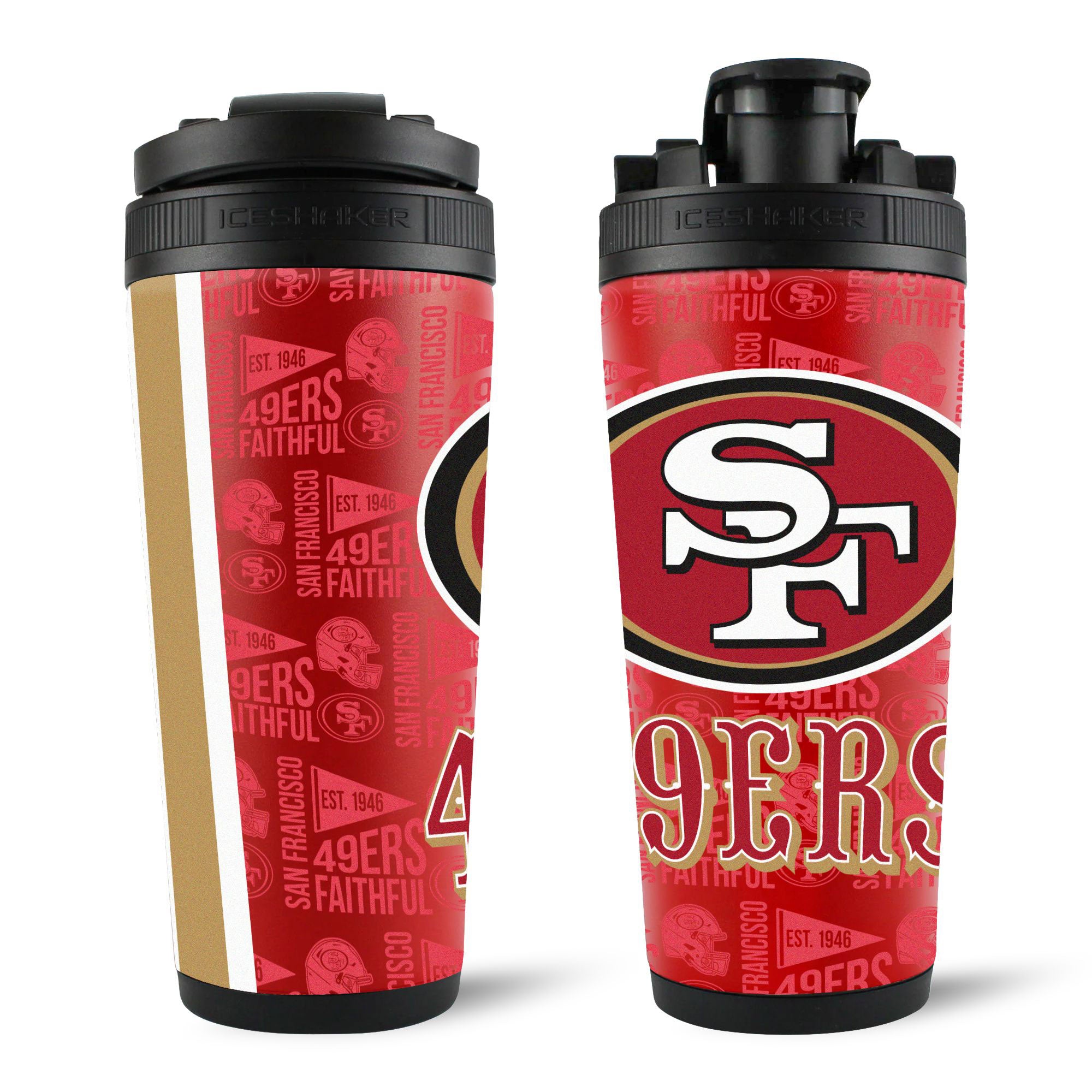 Officially Licensed San Francisco 49ers 4D Ice Shaker