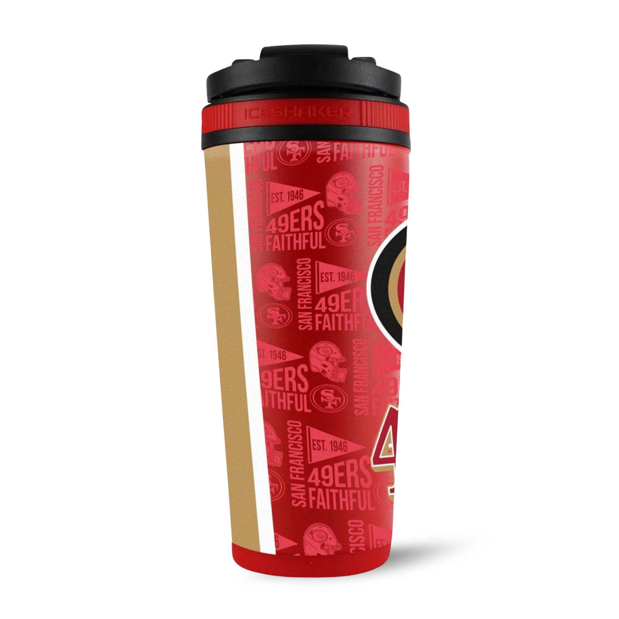 Officially Licensed San Francisco 49ers 26oz Ice Shaker