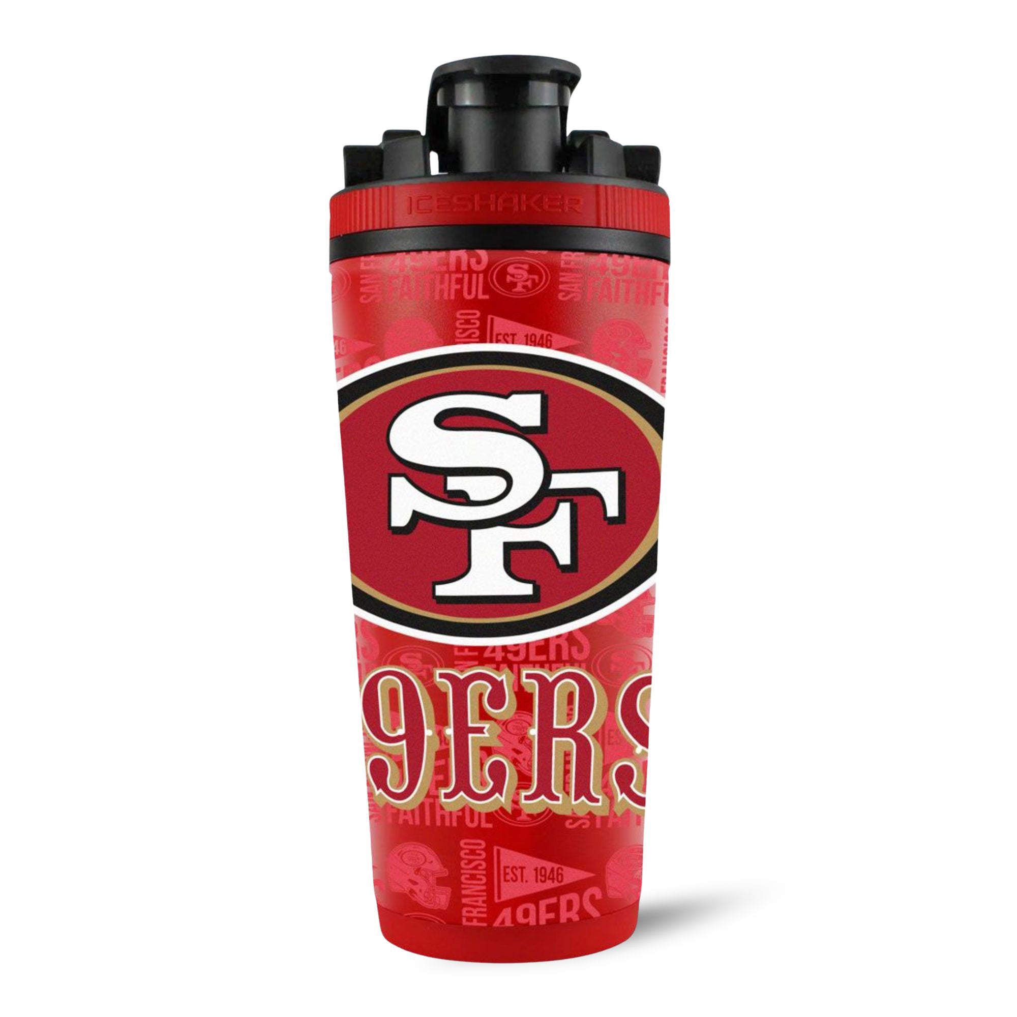 Officially Licensed San Francisco 49ers 26oz Ice Shaker
