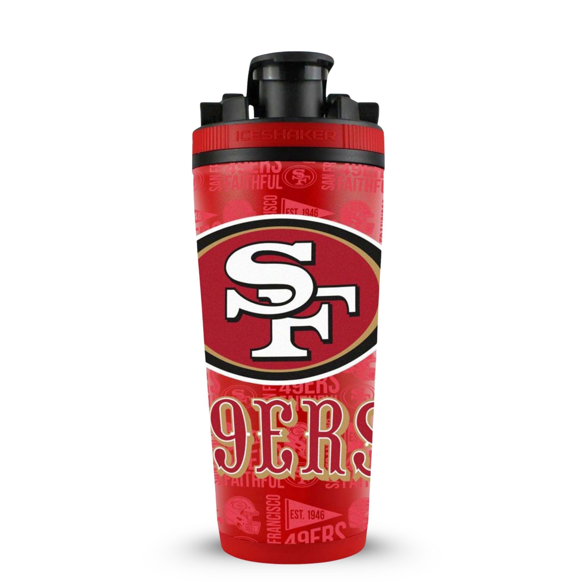 Officially Licensed NFL San Francisco 49ers 4D Ice Shaker