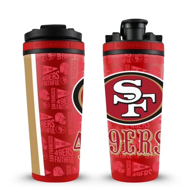 Officially Licensed NFL San Francisco 49ers 4D Ice Shaker