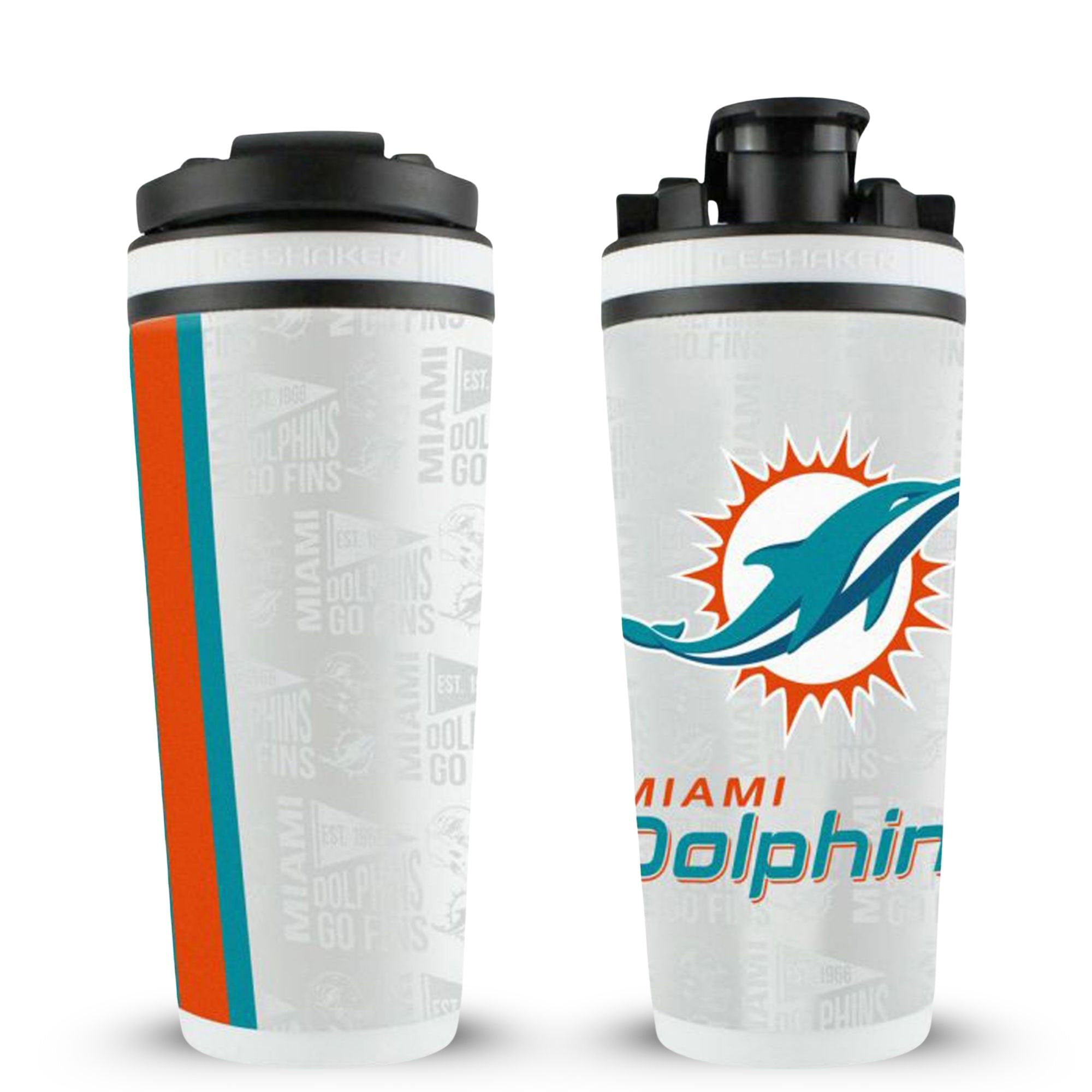 Officially Licensed Miami Dolphins 4D Ice Shaker