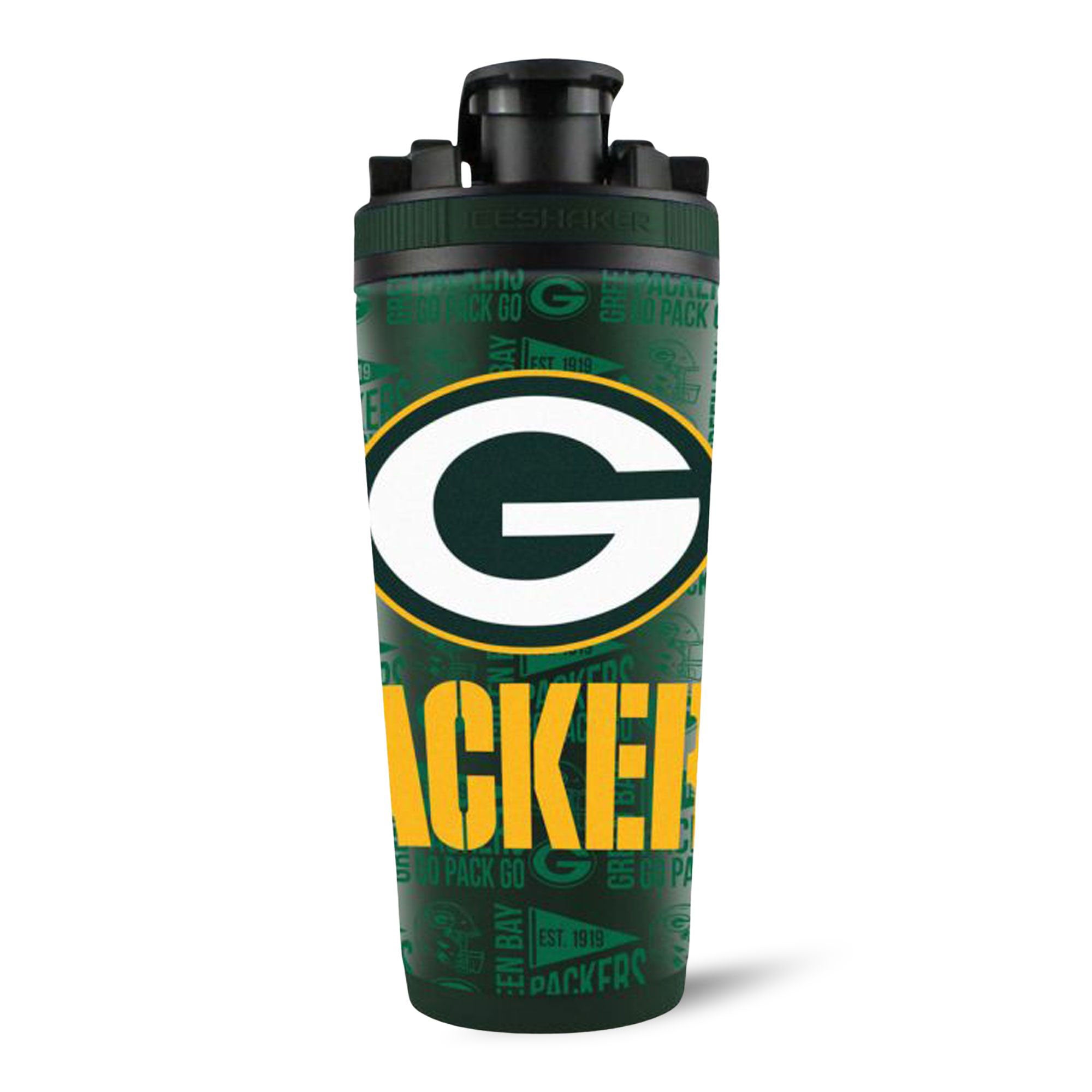 NFL Green Bay Packers Stainless Steel Shaker Bottles | Ice Shaker