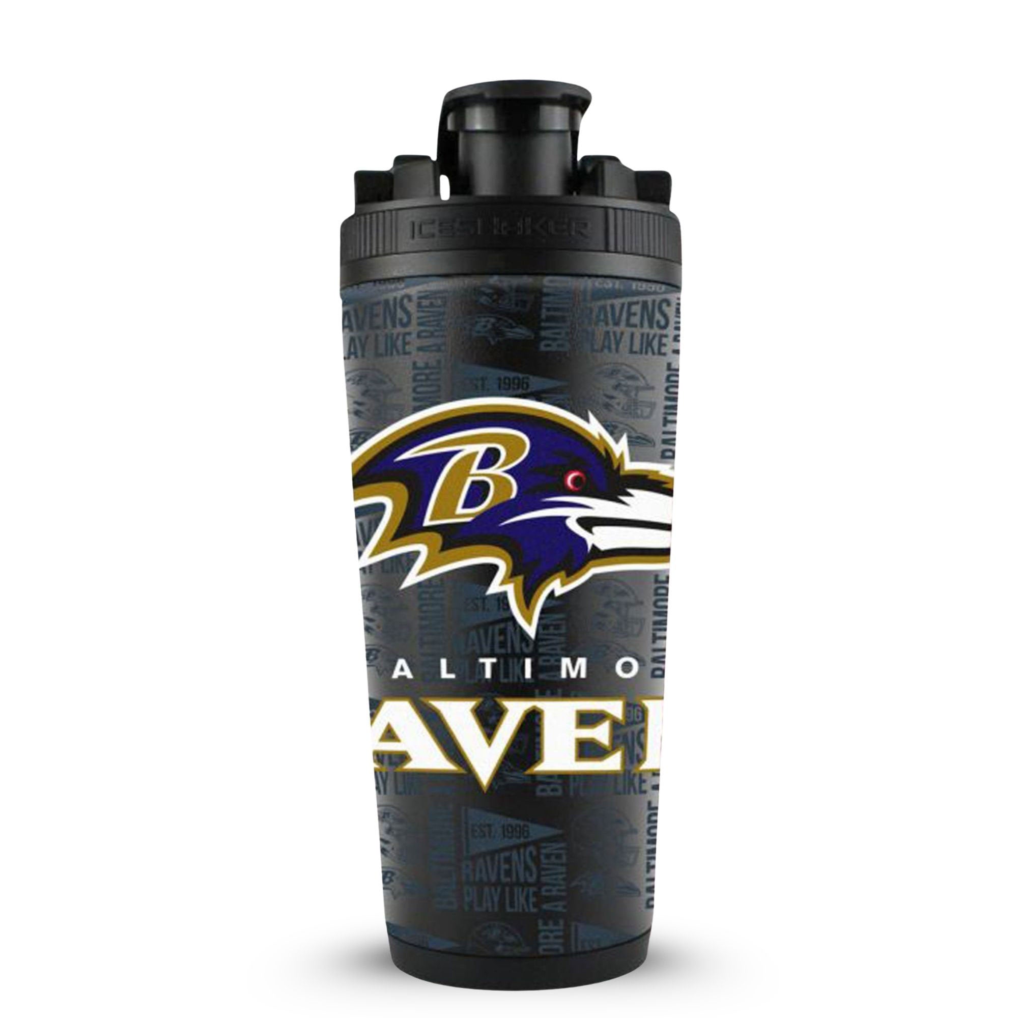 NFL Baltimore Ravens Stainless Steel Shaker Bottles | Ice Shaker