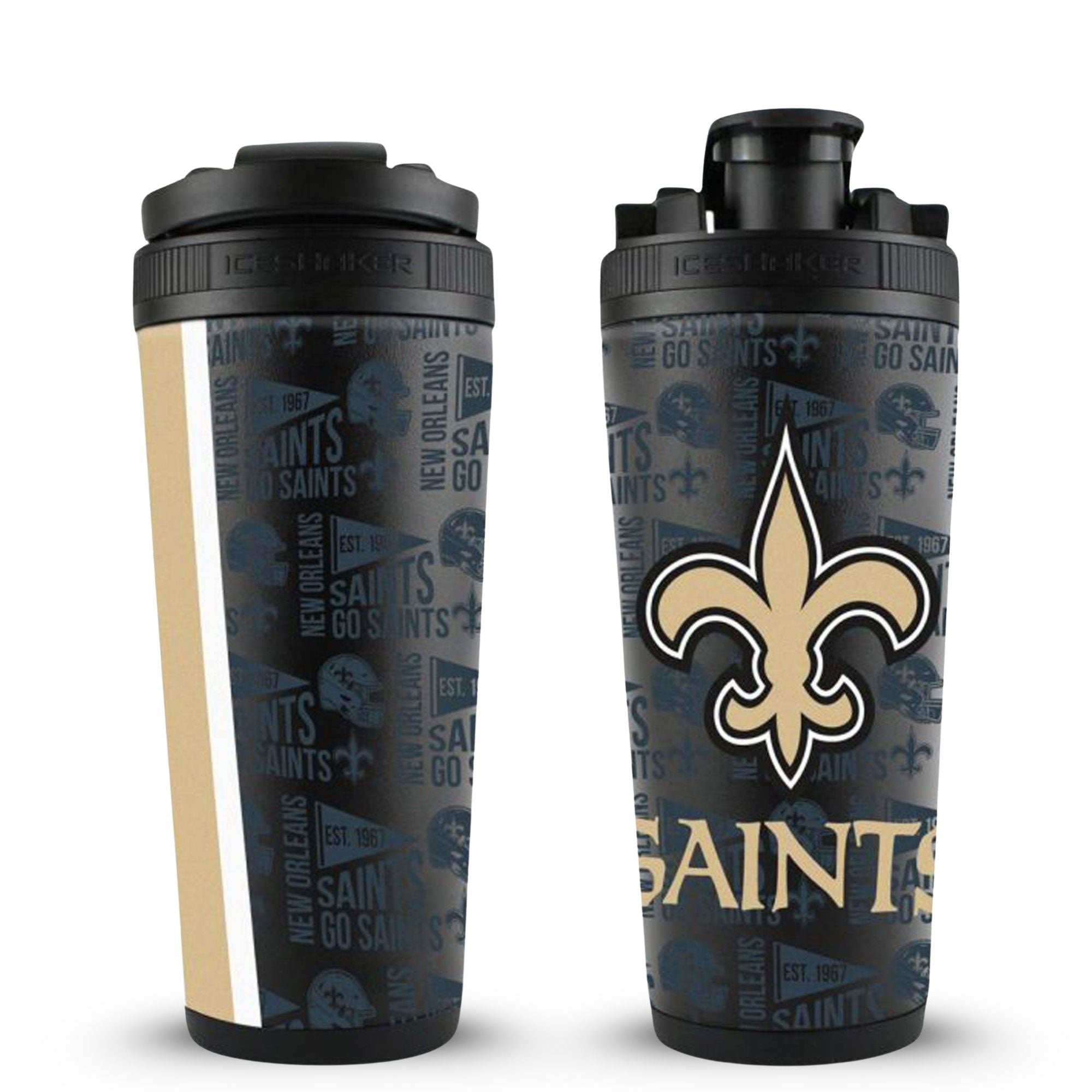 Officially Licensed New Orleans Saints 4D Ice Shaker