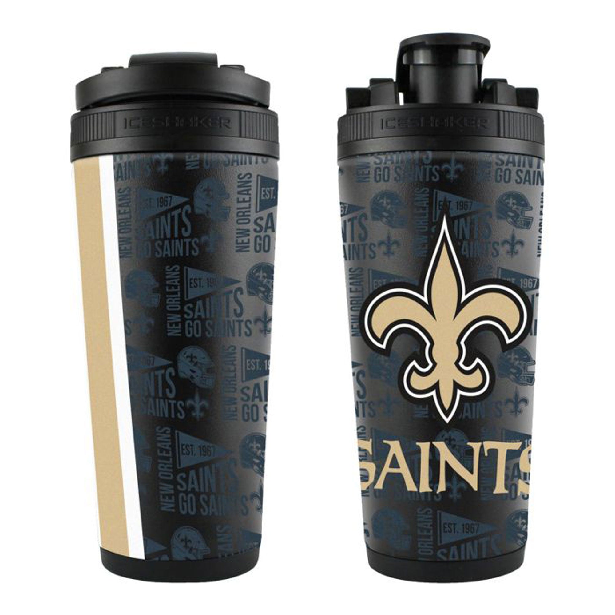 Officially Licensed New Orleans Saints 4D Ice Shaker