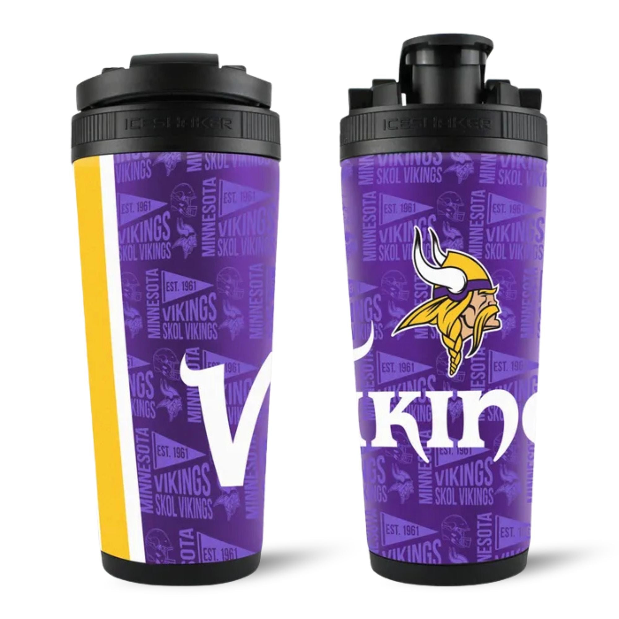 Officially Licensed NFL Minnesota Vikings 4D Ice Shaker